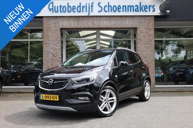 Opel MOKKA X 1.4 Turbo Black Edition LEER TREKHAAK-AFN STOEL/STUURVERW. CARPLAY CAMERA PANO CRUISE CLIMA NAVI VOICE ELEC-VERST-STOELEN 2XPDC 19''LMV
