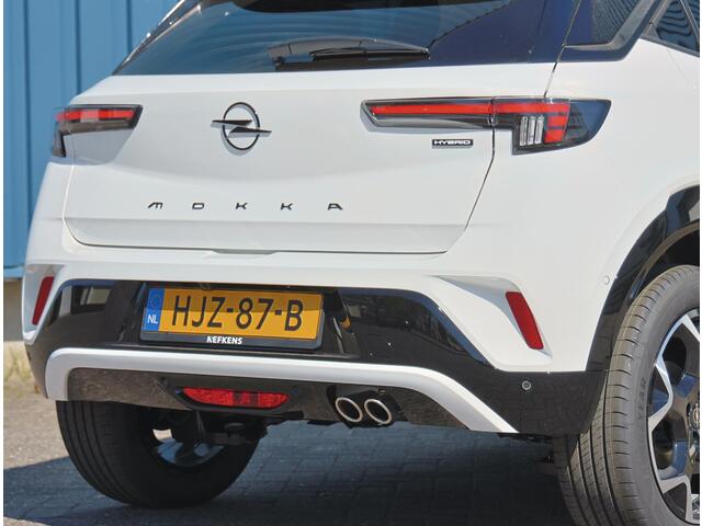 Opel MOKKA 1.2 136PK Turbo Hybrid GS | AppleCarPlay/AndroidAuto | Adaptive Cruise Control | Climate Control | Camera | Digitale Cockpit | Navigatie | FULL LED | Privacy Glass | TwoTone | Isofix |