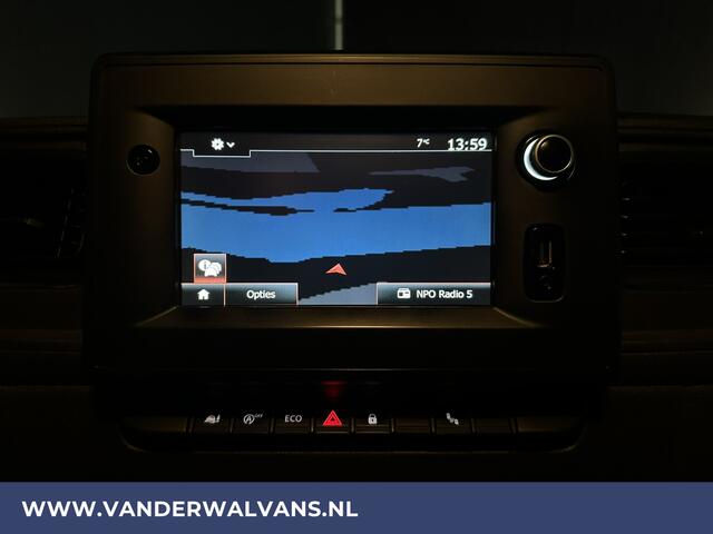 Opel MOVANO 2.3 Turbo 150pk L2H2 Euro6 Airco | Leder | 2500kg Trekhaak | Navigatie | Camera cruisecontrol, parkeersensoren, LED, bijrijdersbank