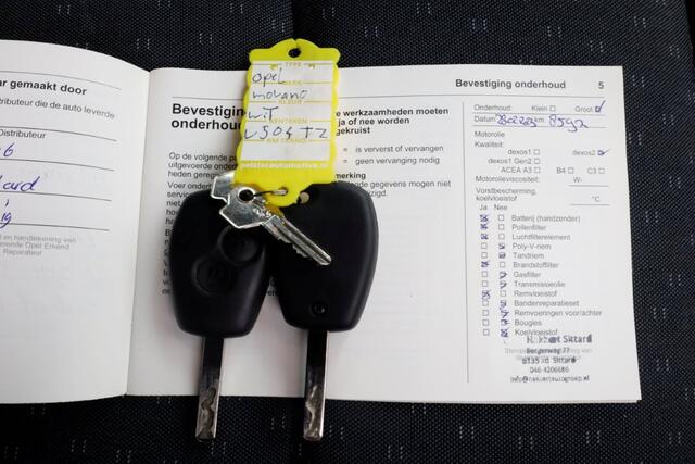 Opel MOVANO 2.3 CDTI E6 Bakwagen met achterdeuren 9300km! 01-2019
