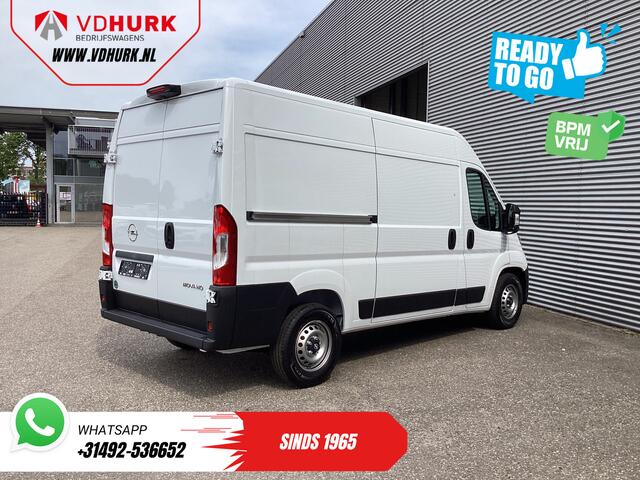 Opel MOVANO 35 2.2 CDTI 140 pk Aut. ZF L2H2 BPM VRIJ! Virtual Cockpit/ Carplay/ Climate/ 270Gr. Deuren/ Navi/ Camera/ Cruise/ PDC/ DAB