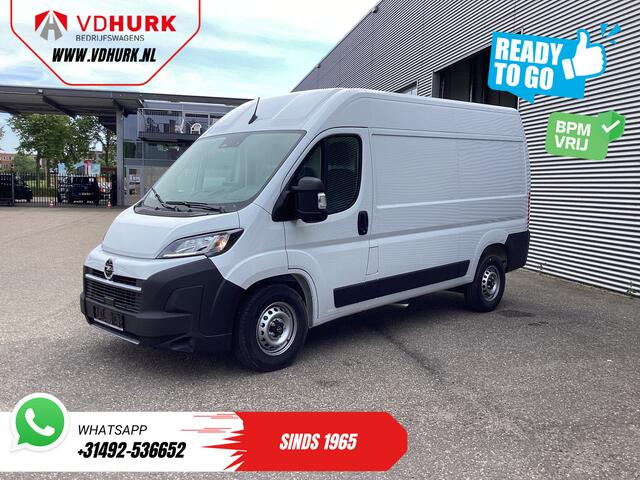 Opel MOVANO 35 2.2 CDTI 140 pk Aut. ZF L2H2 BPM VRIJ! Virtual Cockpit/ Carplay/ Climate/ 270Gr. Deuren/ Navi/ Camera/ Cruise/ PDC/ DAB