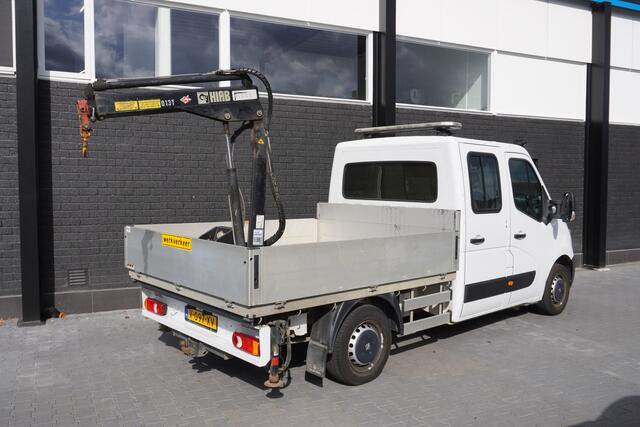 Opel MOVANO 2.3 CDTI 145PK BiTurbo L2 Openlaadbak - Airco - Navi - Laadkraan - ¤ 19.950,- Excl.