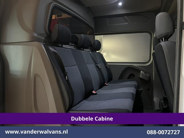 Opel MOVANO 2.3 Turbo 146pk L2H2 Dubbele cabine Euro6 Airco | Imperiaal | Omvormer | 2500kg Trekhaak Navigatie, Camera, Cruisecontrol, Parkeersensoren, 5-zits