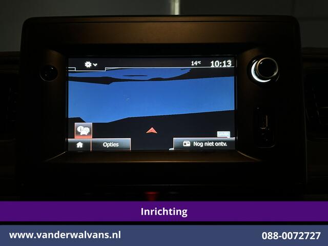 Opel MOVANO 2.3 Turbo 150pk L2H2 Inrichting Euro6 Airco | Imperiaal | 2500kg Trekhaak | Omvormer | Camera | Navigatie Cruisecontrol, Parkeersensoren, trap