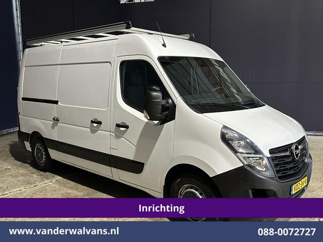 Opel MOVANO 2.3 Turbo 150pk L2H2 Inrichting Euro6 Airco | Imperiaal | 2500kg Trekhaak | Omvormer | Camera | Navigatie Cruisecontrol, Parkeersensoren, trap