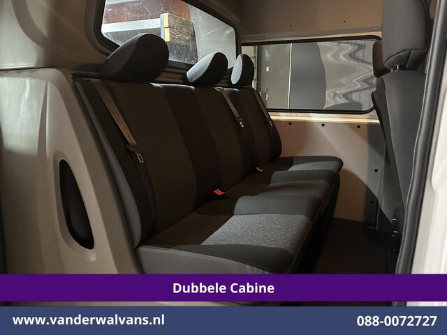 Opel MOVANO 2.3 Turbo 150pk L2H2 Dubbele Cabine Inrichting Euro6 Airco | Imperiaal | 2500kg Trekhaak | Camera | Navigatie 5-Zits, LED, Cruisecontrol, Parkeersensoren