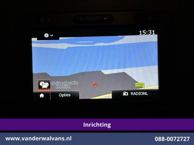 Opel MOVANO 2.3 CDTI L3H2 *Post NL inrichting* Euro6 Airco | Camera | Navigatie | Cruisecontrol Sidebars, Schappen, 270 graden achterdeuren, bijrijdersbank