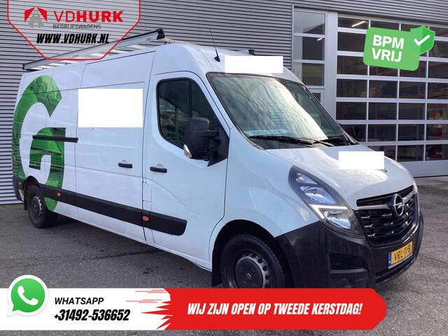 Opel MOVANO 2.3 CDTI 135 pk L3H2 2x Schuifdeur/ Imperiaal + Ladder/ Inrichting/ PDC/ Trekhaak/ Radio
