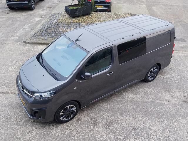 Opel VIVARO 50kWh L3H1 Innovation DUBBEL CABINE APPLE CARPLAY CAMERA HALF LEER LED NAVI CRUISE TREKHAAK