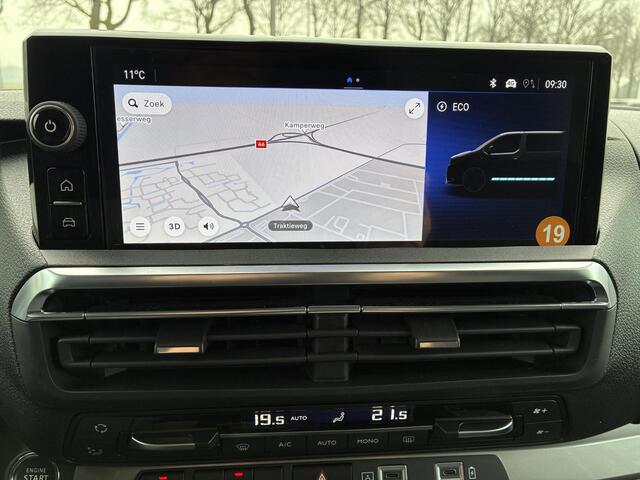 Opel VIVARO Electric L3 75 kWh/136Pk Automaat | Climate control | Navigatie | Camera | Cruise control | 3-Persoons | Laadruimte betimmering | 17" LM-Velgen