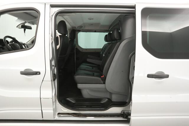 Opel VIVARO 1.6 CDTI 146PK L2H1 | Dubbele Cabine | 5 Persoons | Airco Cruise Camera 2xSchuifdeur Leder PDC 17''LMV