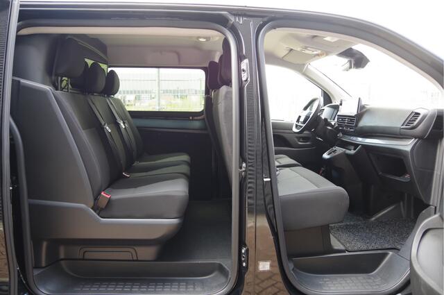 Opel VIVARO 2.0 L3 AUT. DC-5/6P, FACELIFT! LED, TREKHAAK, ADAPT. CRUISE, VIRTUAL COCKPIT, KEYLESS, CAMERA, NAVI, CLIMA, PARKEERSENSOREN, NL AUTO, NAP, DUBBELE CABINE