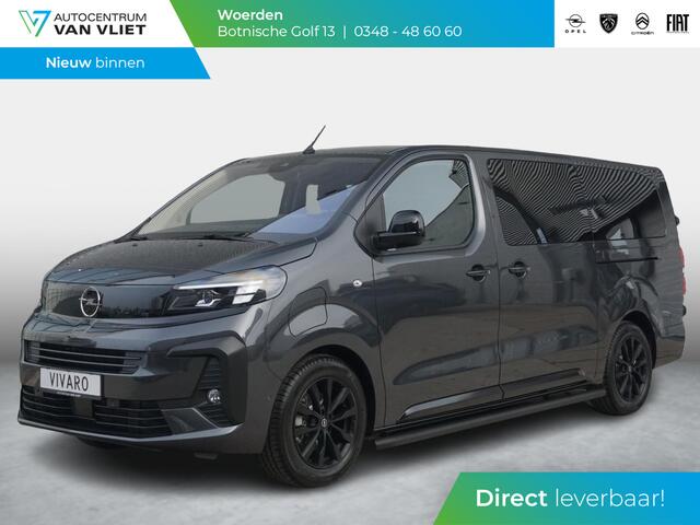 Opel VIVARO Electric 75 kWh Dubbele Cabine | 2x schuifdeur | Surround View NAV Pakket | Winterpakket | Exterieur pakket | Comfort Pakket | Betimmering | LM velgen | RVS sidebars | Full Eco LED verlichting | rijklaarprijs