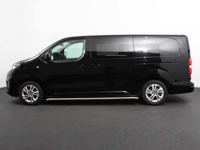 Opel VIVARO Vivaro-e L3 75 kWh Automaat 6-Persoons Dubbele Cabine Lang | Navigatie | Airco | 2 x Schuifdeur | Lichtmetalen velgen| Cruise Control | Side Bars | Bumpers in kleur