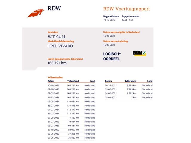 Opel VIVARO 2.0 CDTI 123pk Euro 6 Lang L3 - Airco - Navi - Cruise