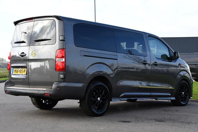 Opel VIVARO 2.0 CDTI L3H1 DC Irmscher Sport Camera, Cruise, Carplay, LED, Stoelverwarming, Head-Up, Keyless, 177pk, Automaat, 2 x Schuifdeur, Uniek!