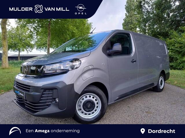 Opel VIVARO Electric L3 75 kWh 136pk | ACTIE! | 8 jaar garantie | Multimedia | Apple Carplay | Android Auto | Achteruitrijcamera | Parkeersensoren voor en achter | Digitale cockpit | Stuurwielbediening | Tussenwand comfort met raam | Bestuurdersstoel comfort | Bank v