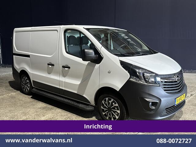 Opel VIVARO 1.6 CDTI L1H1 Inrichting Dubbele Bodem Euro6 Airco | LED | Cruisecontrol | Sidebars Bijrijdersbank