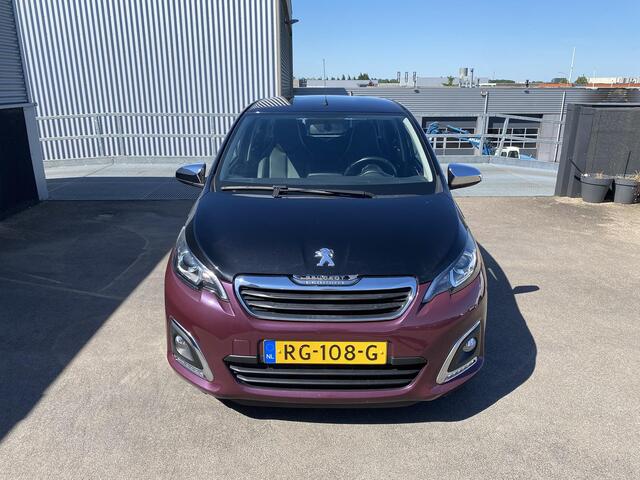 Peugeot 108 1.0 e-VTi Allure Bi-Tone - LM velgen, FullMap navigarie, Airconditioning, Bluetooth.