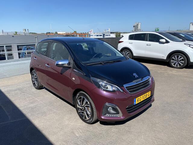 Peugeot 108 1.0 e-VTi Allure Bi-Tone - LM velgen, FullMap navigarie, Airconditioning, Bluetooth.