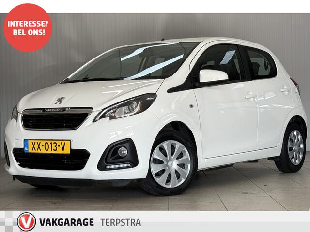 Peugeot 108 1.0 e-VTi Active /5-Drs! /LED Dagrijverl. /Airco /Elek. ramen voor /C.V. afstand /Bluetooth /AUX & USB /Isofix /Mistlampen.