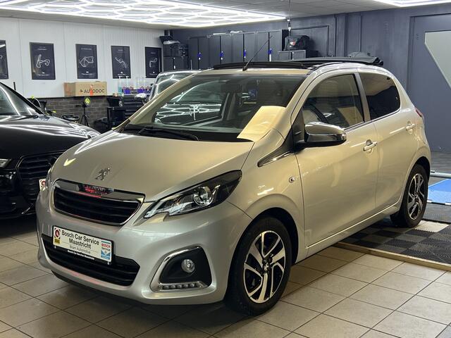 Peugeot 108 1.0 e-VTi Allure TOP! | Schuif-vouwdak | Pano | NAVI | Carplay| Camera | Keyless | ESP | Chroom | DAB+ |