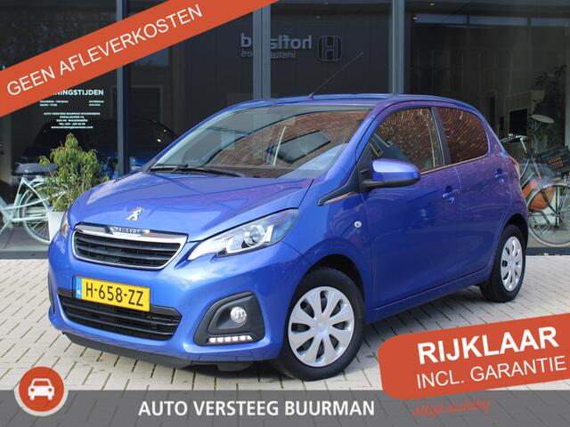 Peugeot 108 Active 1.0 e-VTi 72PK 5DRS Airco, Bluetooth, Elektrische Ramen, Led Dagrijverlichting, Centrale Deurvergrendeling