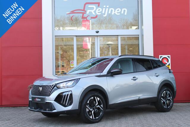 Peugeot 2008 1.2 Hybrid 136PK AUTOMAAT ALLURE | NIEUWE AUTO! | CAMERA VOOR + ACHTER | KEYLESS ENTRY/START | PARKEERSENSOREN VOOR + ACHTER | DODEHOEK DETECTIE | 17" LICHTMETALEN VELGEN | ADAPTIVE CRUISE CONTROL | CLIMATE CONTROL | STOEL VERWARMING | DRAADLOZE APPLE CAR