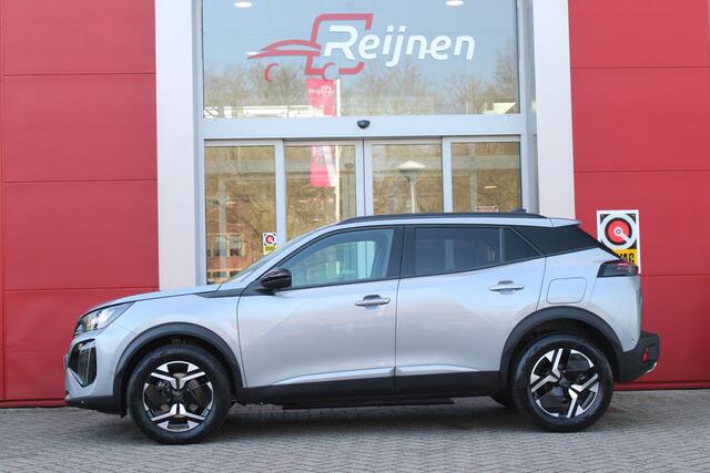 Peugeot 2008 1.2 Hybrid 136PK AUTOMAAT ALLURE | NIEUWE AUTO! | CAMERA VOOR + ACHTER | KEYLESS ENTRY/START | PARKEERSENSOREN VOOR + ACHTER | DODEHOEK DETECTIE | 17" LICHTMETALEN VELGEN | ADAPTIVE CRUISE CONTROL | CLIMATE CONTROL | STOEL VERWARMING | DRAADLOZE APPLE CAR