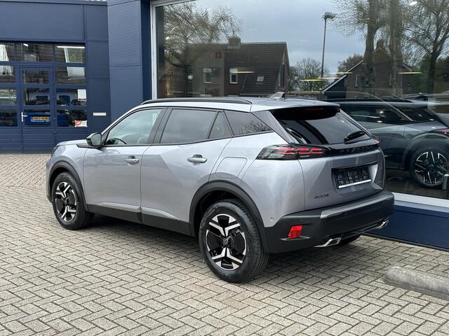 Peugeot 2008 1.2 Hybrid 145 PK Allure | 2025 Auto | Hybride Elektrisch rijden met Automaat | Keyless entry/Start | Parkeercamera 360 graden | Stoelverwarming | LED Verlichting | Navigatie via Telefoon | 17" Lichtmetalen Velgen | Cruise & Climate Control | Dode Hoek Be