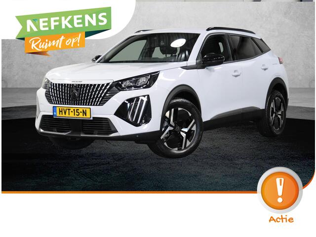 Peugeot 2008 1.2 Hybrid 136PK Allure | NIEUW!! | AUTOMAAT | AppleCarPlay/AndroidAuto | Climate Control | Adaptive Cruise Control | 360'Camera | FULL LED | Navigatie | Stoelverwarming | LMV | Parkeersensoren | Privacy Glass | Isofix |