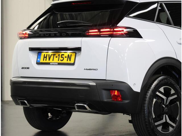 Peugeot 2008 1.2 Hybrid 136PK Allure | NIEUW!! | AUTOMAAT | AppleCarPlay/AndroidAuto | Climate Control | Adaptive Cruise Control | 360'Camera | FULL LED | Navigatie | Stoelverwarming | LMV | Parkeersensoren | Privacy Glass | Isofix |