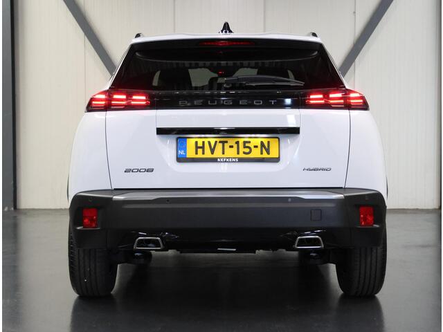 Peugeot 2008 1.2 Hybrid 136PK Allure | NIEUW!! | AUTOMAAT | AppleCarPlay/AndroidAuto | Climate Control | Adaptive Cruise Control | 360'Camera | FULL LED | Navigatie | Stoelverwarming | LMV | Parkeersensoren | Privacy Glass | Isofix |