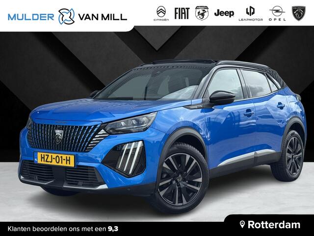 Peugeot 2008 GT Pack 1.2 Turbo 130pk EAT8 | SCHUIF/KANTELDAK | ALCANTARA INTERIEUR | NAVI | 360° CAMERA | DRAADLOZE LADER | DODEHOEKBEW. | VERW. VOORSTOELEN