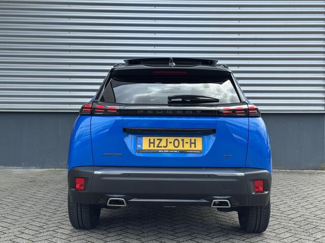 Peugeot 2008 GT Pack 1.2 Turbo 130pk EAT8 | SCHUIF/KANTELDAK | ALCANTARA INTERIEUR | NAVI | 360° CAMERA | DRAADLOZE LADER | DODEHOEKBEW. | VERW. VOORSTOELEN