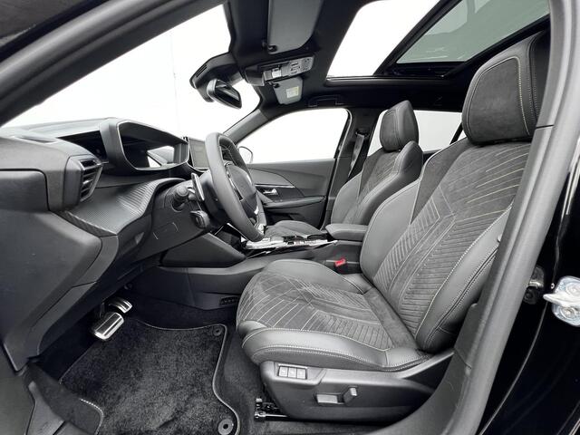Peugeot 2008 1.2 Hybrid 145 GT / Nieuw, veel voordeel / tot 8 jaar Garantie / Elektr. schuifdak en bestuurdersstoel / Stoelverwarming / Camera 360° / Adapt. CC / Navi / Apple Carplay Android / 17" LM wielen / ook in grijs leverbaar