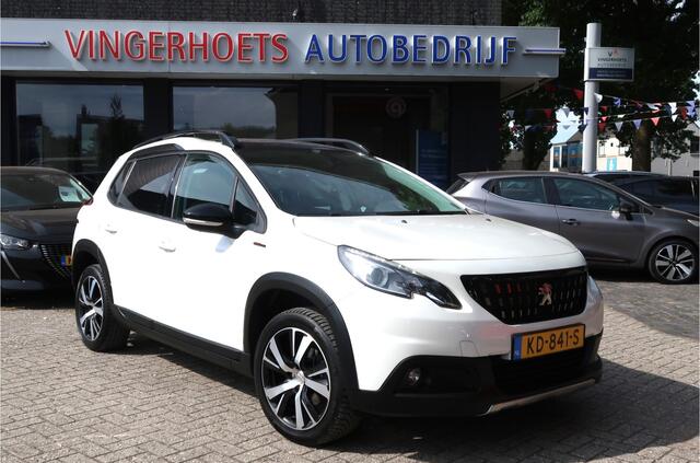 Peugeot 2008 130 Pk. Benzine * GT-line * Super Compleet * Navigatie * 1/2 Leder * L.M. Velgen * Panoramadak * DAB Radio * Apple Car Play / Android Auto Spotify & Google Maps * Climate & Cruise Control * Vingerhoets; Vierde Generatie Eersteklas Service !