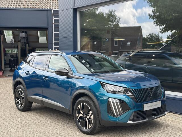 Peugeot 2008 1.2 Hybrid 145 PK Allure ¤ 6.000,- DEMO VOORDEEL| Automaat | Navigatie via Telefoon | Grip Control | All Season banden | Stoelverwarming | Adaptieve Cruise Control | 360 Graden Camera | Parkeersensoren V+A | Hoge Zitpositie | Hybride Elektrisch rijden met