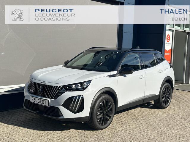 Peugeot 2008 1.2 Hybrid 145 GT | Automaat | Alcantara Bekleding | Stoelverwarming & Massage | Navigatie | 360 Graden Camera | 18 Inch Evissa | Keyless Entry | Full LED Verlichting | Zwart Dak | Dode Hoek Detectie | Cruise Control Adaptief | Climate Control | Hoge Zitp