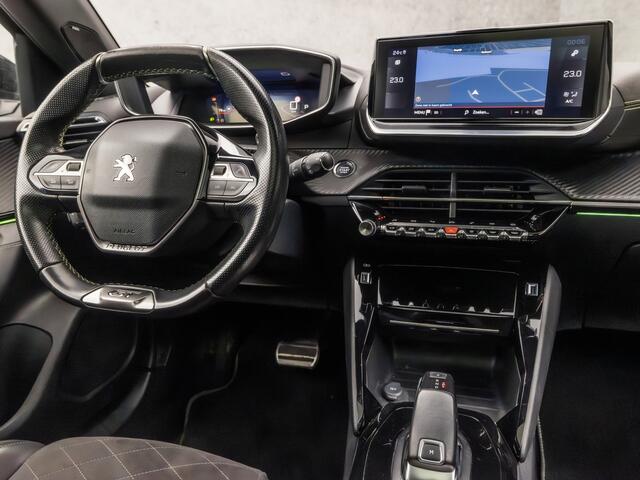 Peugeot 2008 1.2 PureTech GT-Line Sport 155Pk Automaat (PANORAMADAK, VIRTUAL COCKPIT, APPLE CARPLAY, LEDER/ALCANTARA, 360 CAMERA, STOELVERWARMING, ADAPTIVE CRUISE, GETINT GLAS, KEYLESS, LED KOPLAMPEN, DAB+, NIEUWSTAAT)