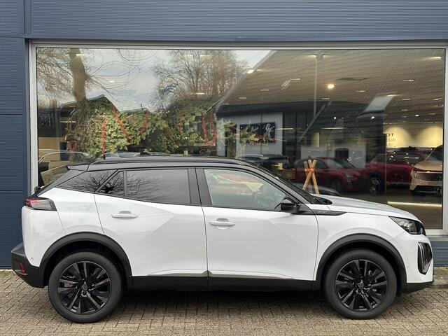Peugeot 2008 1.2 Hybrid 145 PK GT | ¤ 8500,- DEMO VOORDEEL | Automaat Hybride | Navigatie | 360 Graden Camera | 18 Inch Evissa | Keyless Entry | Full LED Verlichting | Zwart Dak | Dode Hoek Detectie | Cruise Control Adaptief | Climate Control | Hoge Zitpositie |
