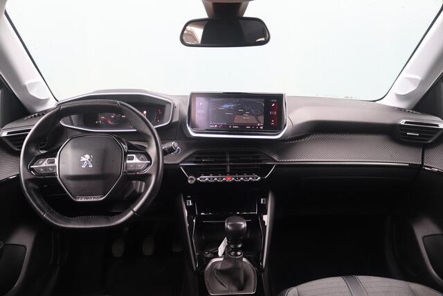 Peugeot 208 BWJ 2019 1.2 101 PK PureTech Blue Lease Allure HALF LEDER / CAMERA / VIRTUAL COCKPIT / CLIMA / NAVI / CRUISE / BLUETOOTH / PDC V+A / LMV 16 INCH / PRIV. GLAS / ISOFIX / MULTIFUNCT. STUUR