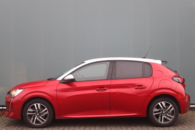 Peugeot 208 BWJ 2019 1.2 101 PK PureTech Blue Lease Allure HALF LEDER / CAMERA / VIRTUAL COCKPIT / CLIMA / NAVI / CRUISE / BLUETOOTH / PDC V+A / LMV 16 INCH / PRIV. GLAS / ISOFIX / MULTIFUNCT. STUUR