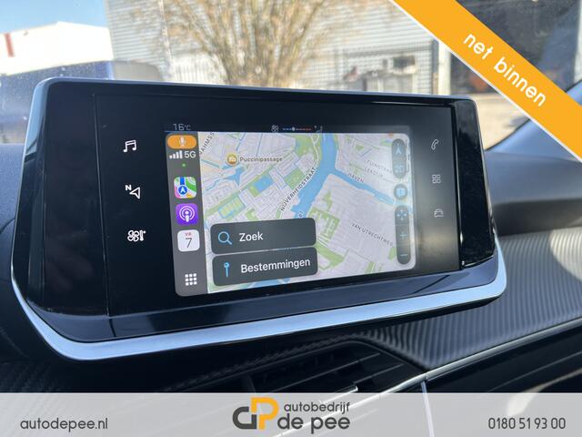 Peugeot 208 1.2 PureTech Active GARANTIE/CARPLAY/CLIMA/CRUISE/NAVI/PARKEERSENS./LICHTMETAAL rijklaarprijs!
