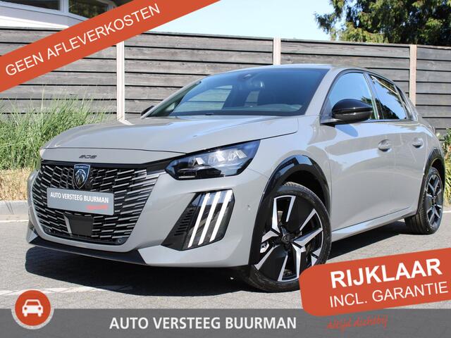 Peugeot 208 GT 1.2 Hybrid 145PK e-DCS6 Automaat Navigatie, Rondomzichtcamera, Keyless, Massage, Stoelverwarming, Parkeersensoren