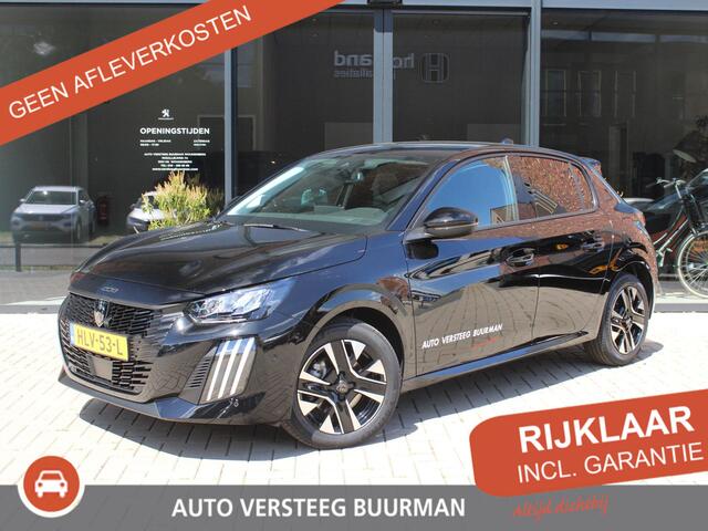 Peugeot 208 1.2 Hybrid 110PK e-DCS6 Allure Navigatie, 360 camera, Lichtmetalen velgen, Parkeerhulp voor & achter, Cruise Control