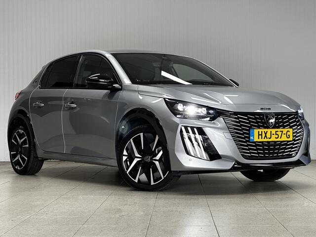 Peugeot 208 1.2 PureTech 100 GT /Virtual Cockpit! /Camera /Apple + Android /LED Koplampen /DAB+! /Climat /Cruise /Elek. pakket /Bluetooth /Lane Assist /Regensensor /PDC V+A /17"LMV /Isofix /Armsteun.