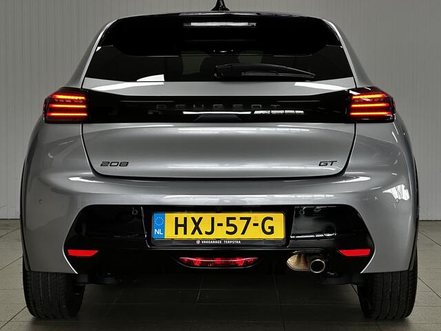 Peugeot 208 1.2 PureTech 100 GT /Virtual Cockpit! /Camera /Apple + Android /LED Koplampen /DAB+! /Climat /Cruise /Elek. pakket /Bluetooth /Lane Assist /Regensensor /PDC V+A /17"LMV /Isofix /Armsteun.