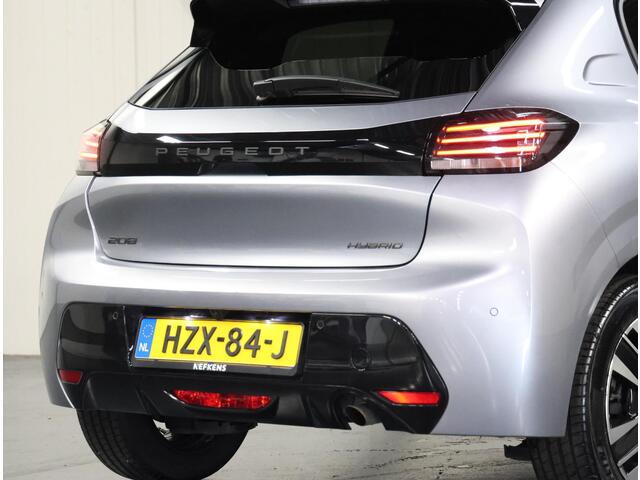 Peugeot 208 Hybrid 100PK e-DCS6 Allure | AppleCarplay/Android Auto | Camera | Parkeersensoren | FULL LED | Voorstoelen Verwarmd | Keyless | Climate Control | Adaptive Cruise Control | 16" LMV | Isofix | Privacy Glass |